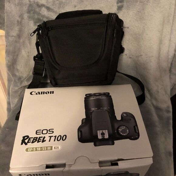 Canon EOS 3000D Rebel T100 Camera NWB.      CB - Picture 2 of 9